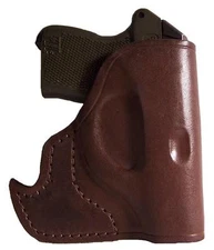 Pro-tech Concealed Leather Front Pocket Gun holster fits Beretta P-32,P-3AT 