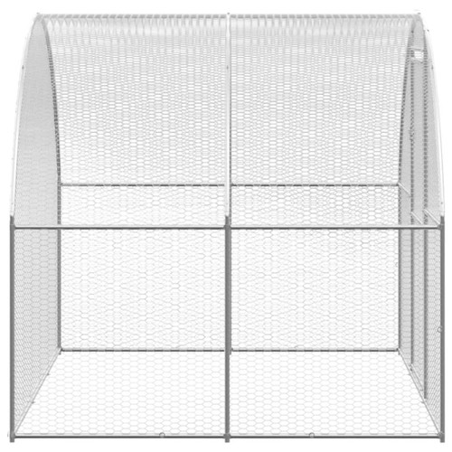 Gallinero de exterior de acero galvanizado 3x16x2 m - Imagen 8 de 9