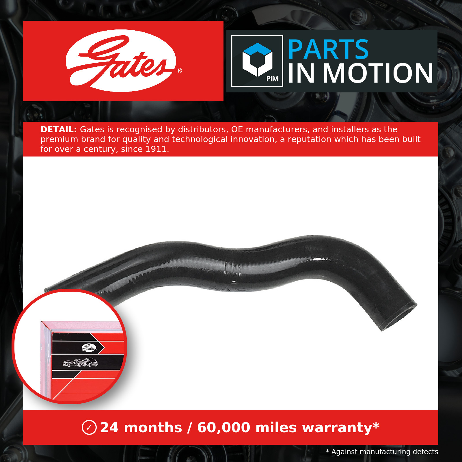 Gates 3536 Radiator Hose - Image 5