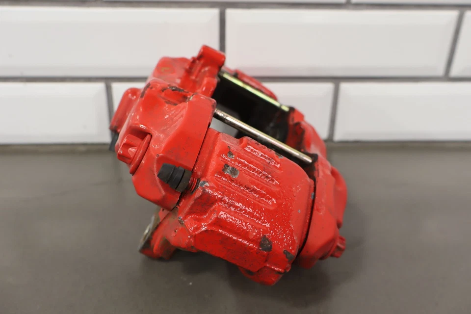 08-20 Dodge Challenger Charger SRT8 Brembo Brake Caliper Set Front/Rear Red OEM - Image 3 of 4