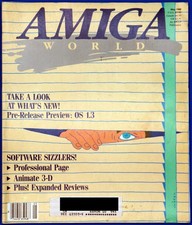 Amiga World Magazine May 1988 Commodore Computer