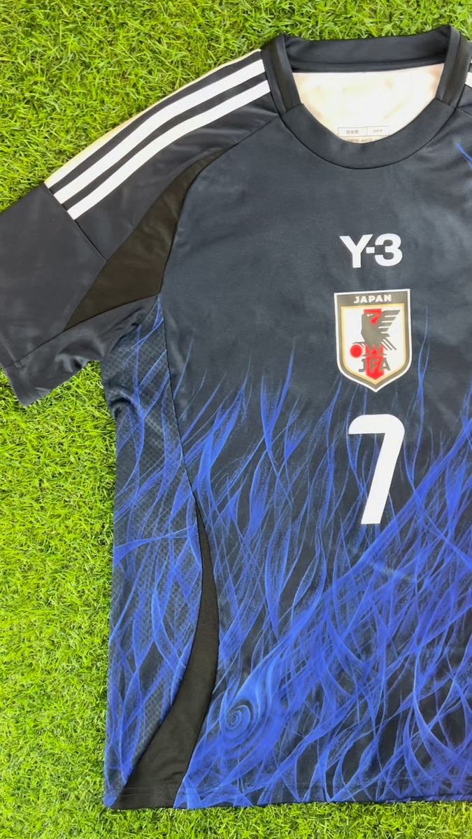 Kaoru Mitoma - Japan 2024 Y-3 Official Jersey Shirt Kit – JPN XL