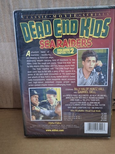 Dead End Kids - Sea Raiders Vol 2 Chapters 7-12 DVD NEW SEALED - Picture 2 of 4