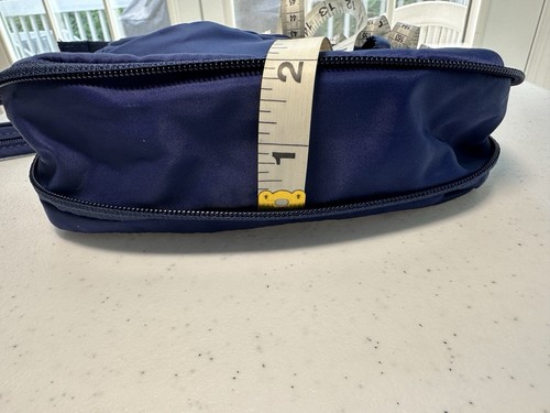 Pacsafe Ebags Midnight Blue RFID Nylon Anti theft Mini Crossbody Bag Locking Zip - Picture 17 of 17
