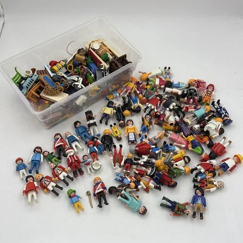 Large Lot Vintage Playmobil Geobra Figures & Accessories 1974 - Today