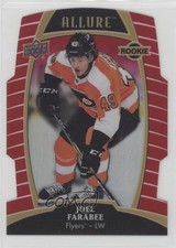 2019-20 Upper Deck Allure Rookies Red Rainbow Joel Farabee #62 7l6