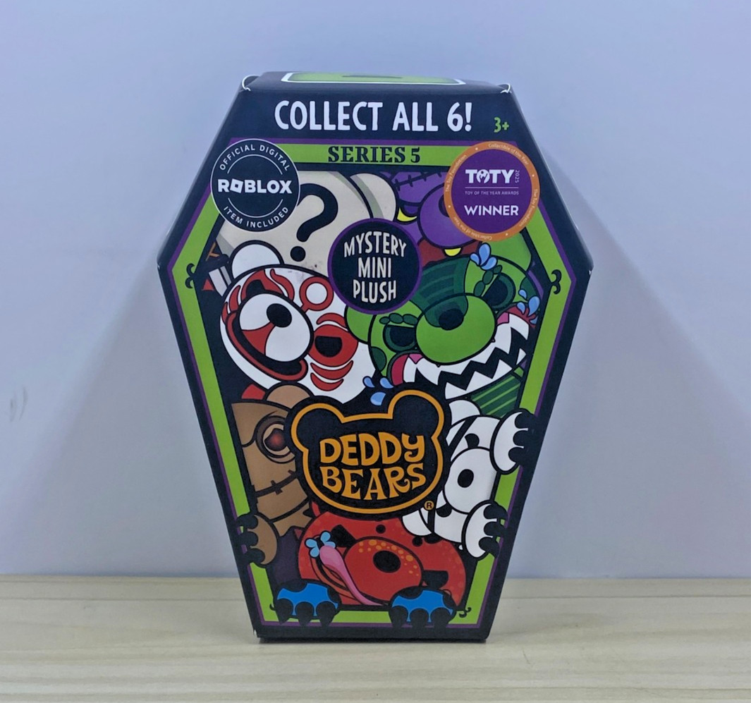 Deddy Bears Series 5 Mystery Blind Coffin  4" Plush - Ex-Stink