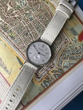 Nomos Tangente 164 mechanical movement sapphire caseback made in Germany 2