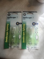 Lot of 4 GE Lighting Landscape 11 Watt 12 Volt Wedge Base T5 Bulbs