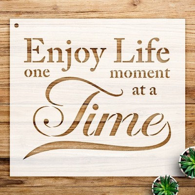 Inspirational Home Decor Design Wall Art Reusable Stencil - StencilAir