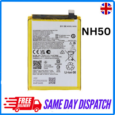 Für Motorola Moto G13 G53 G22 E22S E32S XT2331 5000mAh Ersatz Akku NH50