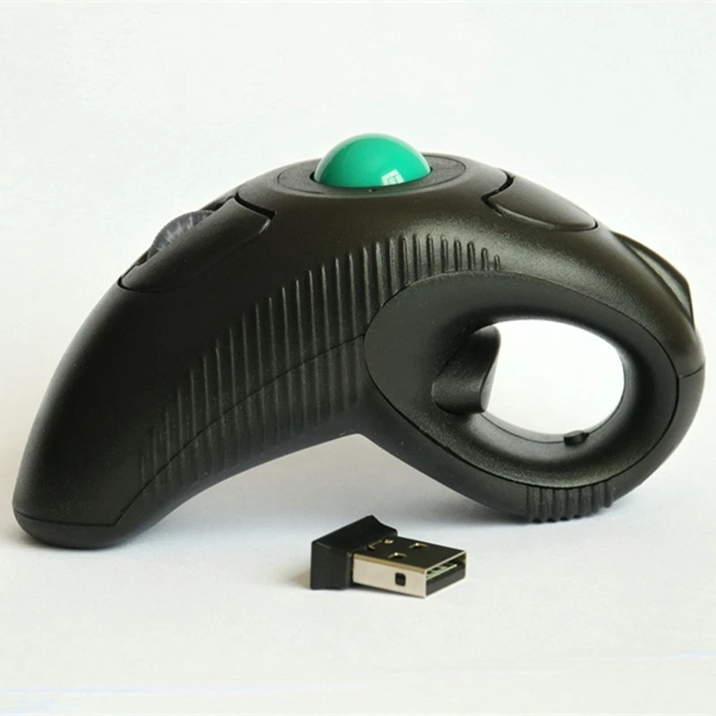 2.4GHz Wireless HandHeld Mouse Mice 5 Buttons & USB Receiver For Laptop Computer - Image 4 of 4