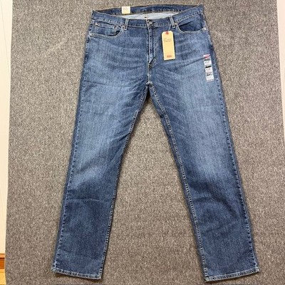 Levis 559 Jeans Mens 40x36 Relaxed Straight Stretch Big Tall Blue Casual