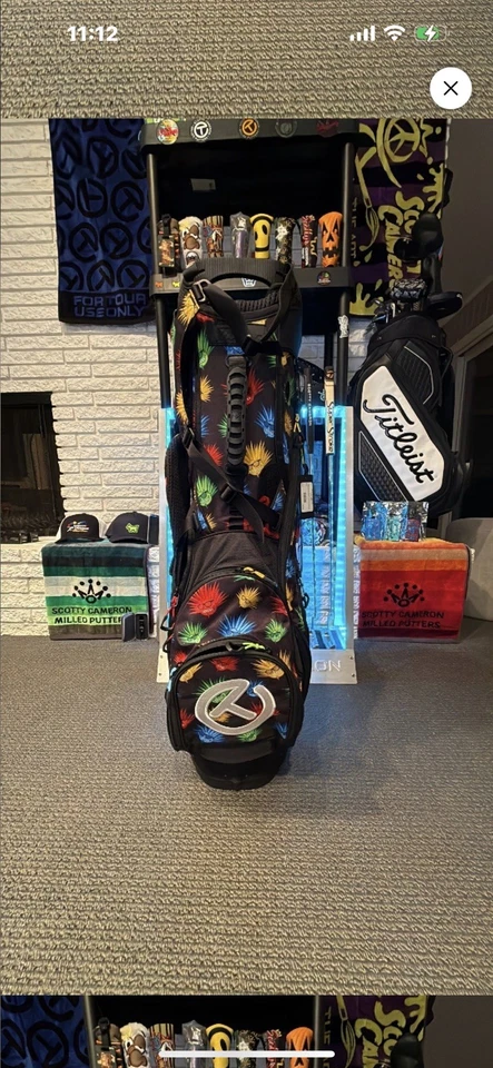 Новая мужская сумка-стойка 2025 Scotty Cameron Pathfinder Agave ограниченный выпуск - Изображение 3 из 3