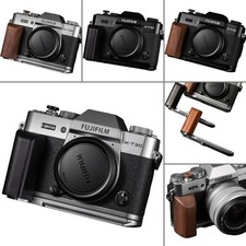 For Fujifilm xt30ii/xt30/xt20 Handmade Wooden handle Grip L Plate Alloy Base