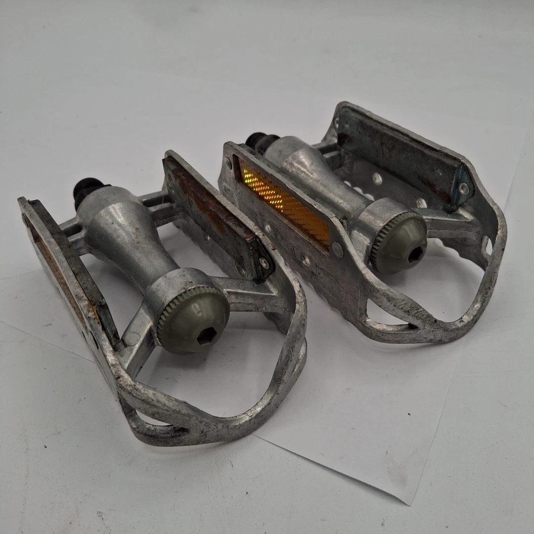 Pédales Vintage SR SP-100 Avec Sanglices – Pour Vélo De Route
