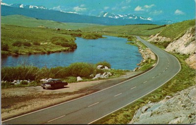 Postcard Montana The Big Hole River Between Wise River and Wisdom