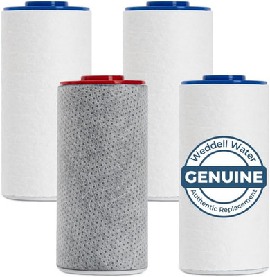Duo Shower Filter Cartridge Set + Extra Filters - NSF Certified, Healthier Skin
