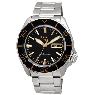 Seiko 5 Sports SKX Suits Style Automatik Schwarz Herren SRPK99 Funktioniert