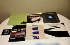 Vintage Volkswagen 1988-1992 1998 2000 Brochure Lot of 7 New Beetle Poster