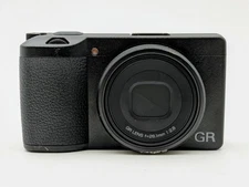 Ricoh GR III X Digital Compact Camera Black - Ships Free