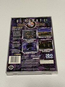 Ultimate Mortal Kombat 3 (SEGA Saturn, 1996) Complete W Reg - Tested - Authentic