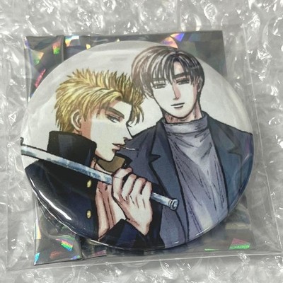 Initial D Can Badge Takahashi Brothers Ryosuke Keisuke Comic Market Japan Anime