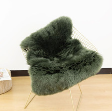 Genuine Sheepskin Rug New Zealand Fluffy Lambskin Rug, Natural Luxury Sheepskin