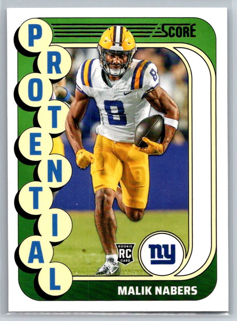 2024 Score #4 Malik Nabers Protential