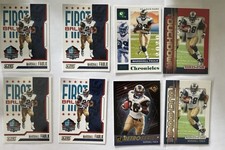 Marshall Faulk 8 Card Lot Insert Base Parallel Saint Louis Rams 