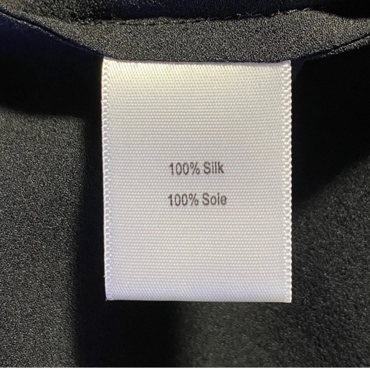 Vestido ADAM by Adam Lippes Talla 4 Negro LBD Manga Globo Cóctel Elegante Foto 4 de 4