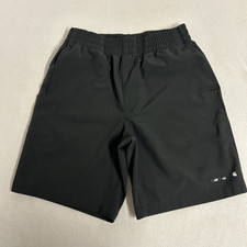 Carhartt Force Shorts Boys sz M 10/12 Black Pockets Stretch Lightweight BS8321-B