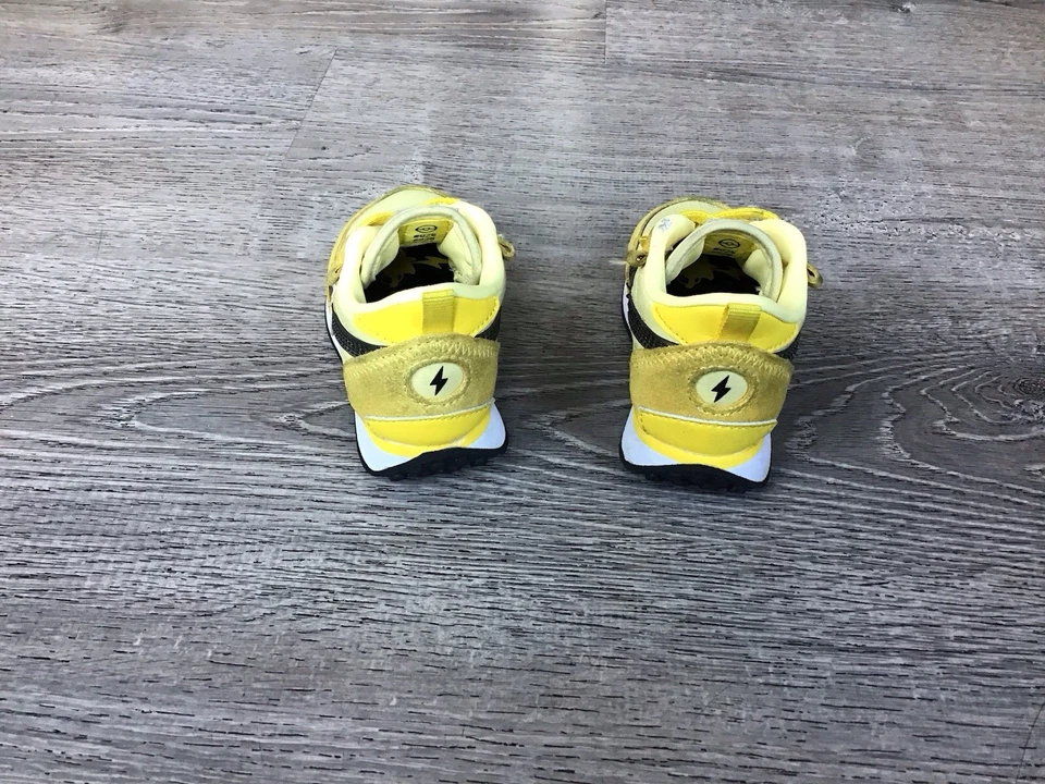 Puma X Pokémon Pikachu Collab Size 5.5C (Toddler) Yellow Sneakers 387818-01 - Image 3 of 4