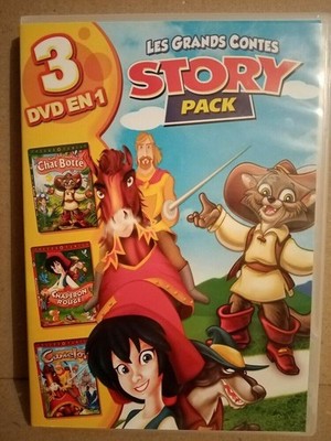 Les Grands Contes Story Pack: Stiefelkatze Rotkäppchen Camelot / DVD