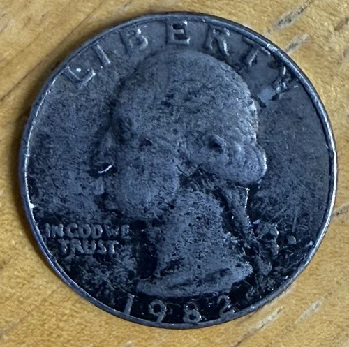 1982-D Washington Quarter — photo from another recent sale