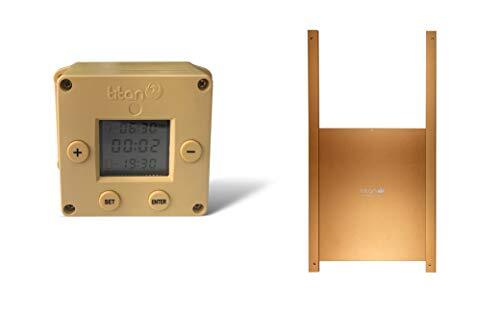 CUBE Apriporta Automatico per Pollaio con Timer + Porta in Metallo (M4G)