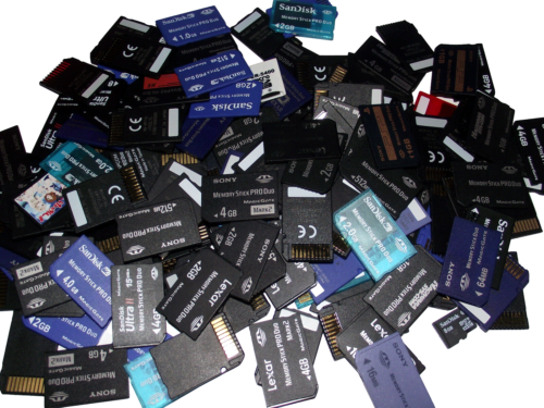 Genuine PSP Memory Stick Pro Duo Memory Card Random Selection Sony Sandisk Lexar - Afbeelding 1 van 14