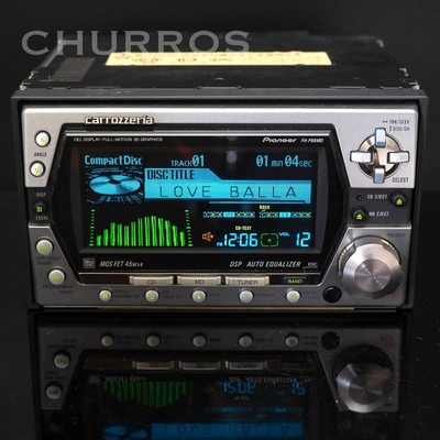 【動作保証】パイオニア カロッツェリア FH-P88MD カロッツェリア carrozzeria FH-P88MD 2DIN CD MD OEL DSP スペアナ