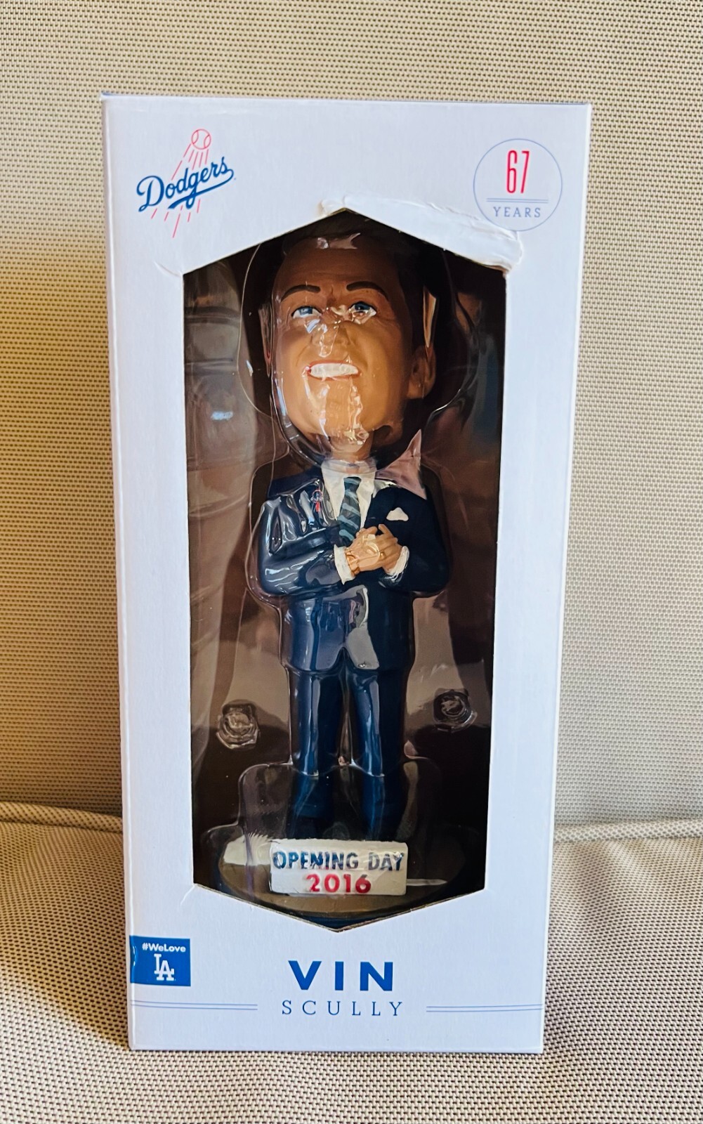 Dodgers Vin Scully ボブルヘッド2025年5月（未開封) Dodgers Vin Scully ボブルヘッド2025年5月（未開封) Los