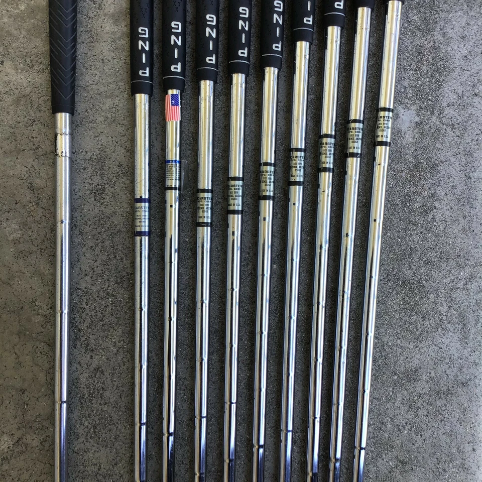 Ping Karsten II 2, 3, 4, 5, 6, 7, 8, 9, W, Kushin Putter, RH,17-4ph, Black Dot - Image 4 of 4