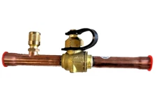 Danfoss 1/2" ODF Sweat Ball Valve w/ Port -009L852 BE0320E