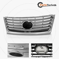 Front Bumper Upper Grille w/ Chrome Molding Trim Fit Lexus ES350 2010 2011 2012