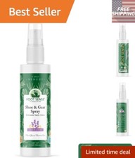 Gentle, All-Natural Foot and Shoe Deodorizer - 5 Oz Spray for Instant Relief