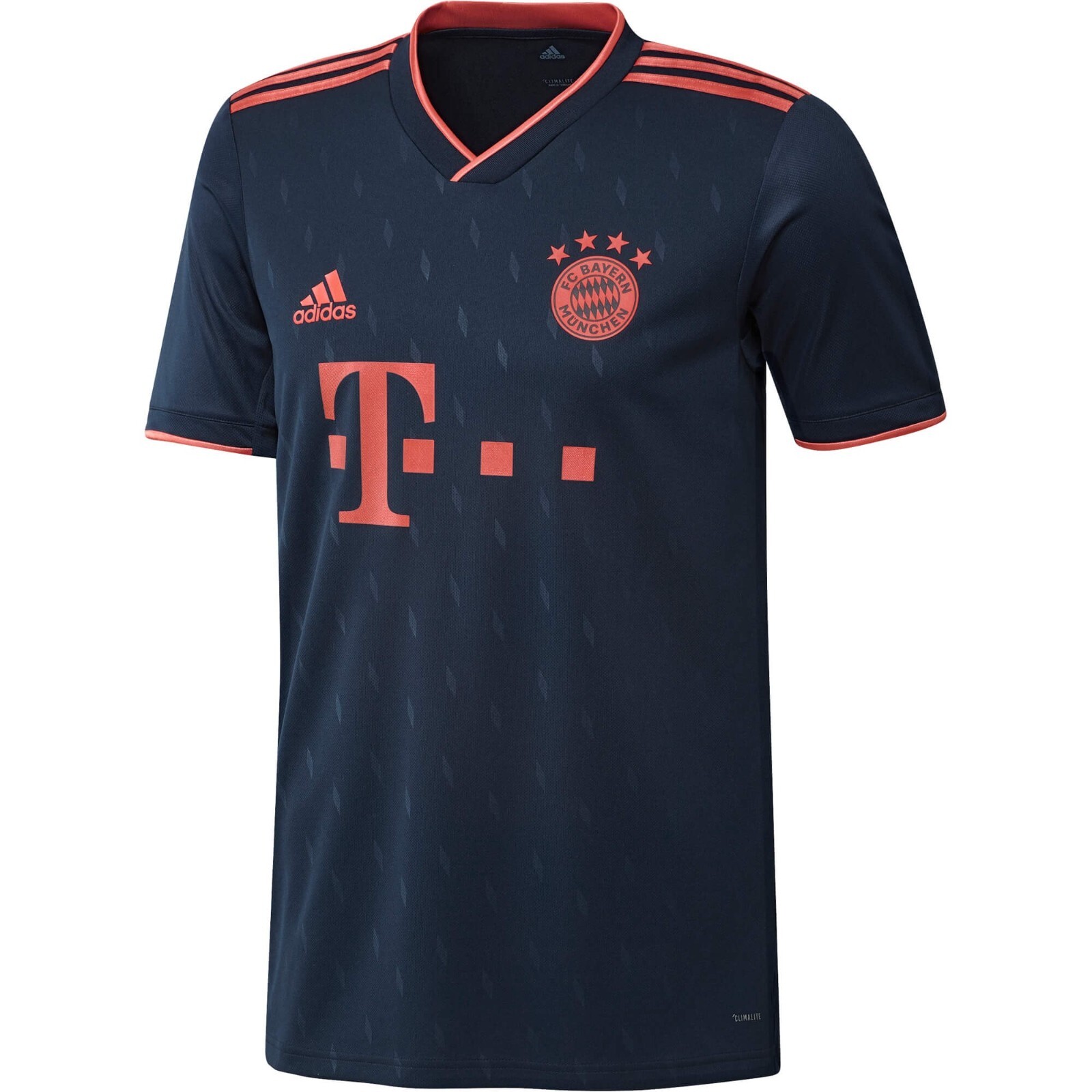 adidas FC Bayern MUNCHEN 3rd Jersey Size S Blue Alt Champions  