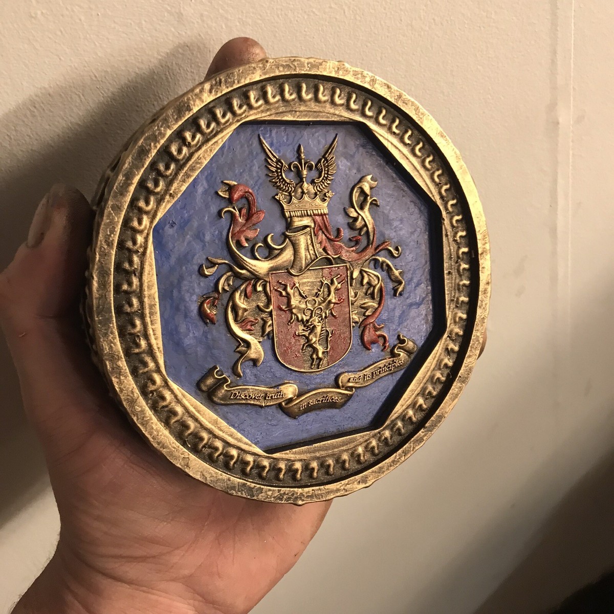 Resident Evil Salazar Family insignia (Rare handmade Item