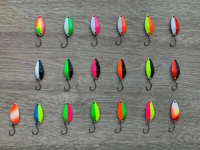 Forellenblinker 3,5g, Trout Area, UL, Forellen, Japanblinker, Spoon, UV, Glow