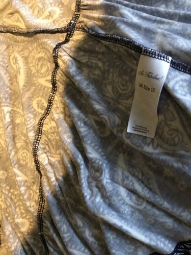 X 2 strappy summer dress bundle 16 18 Black white navy patterned holiday - Picture 5 of 5