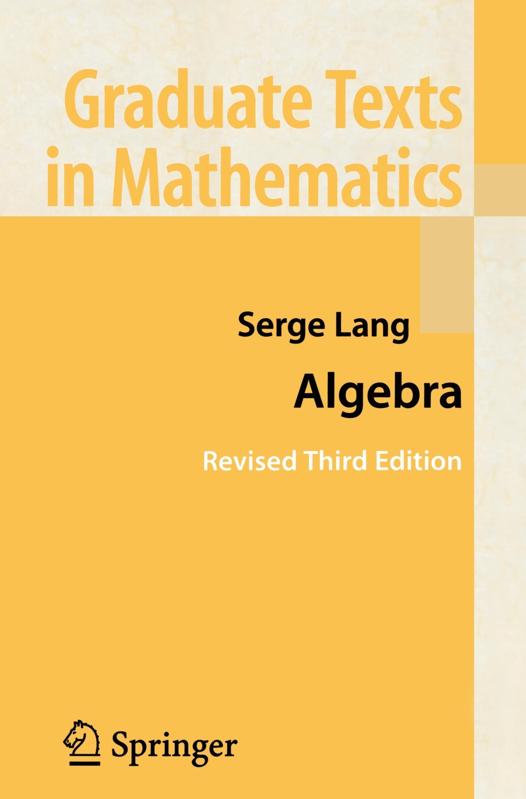 Thumbnail - Serge Lang | Algebra | Buch | Englisch (2002) | Graduate Texts In
