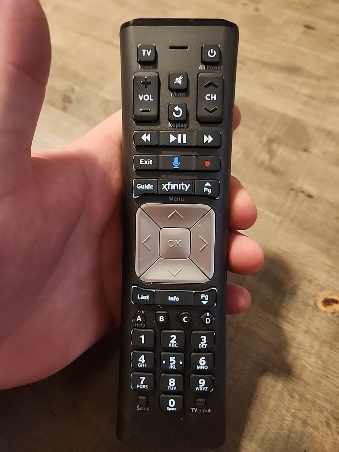 Comcast/Xfinity XR11 Premium Voice Cable TV Backlit Remote Control - Works