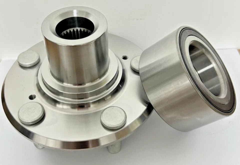 Conjunto de buje y cojinete de rueda delantera y trasera para Honda Ridgeline 2006-2014 4 lados Foto 4 de 4